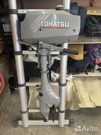Тохатсу 3,5 лодочный мотор