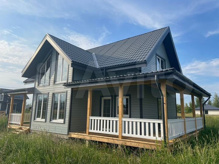 Дом 158 м² на участке 9,5 сот.