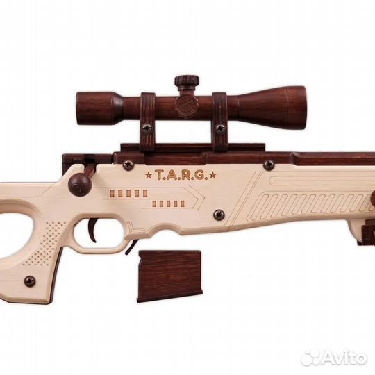 Сборная деревянная модель Снайперская винтовка AWP