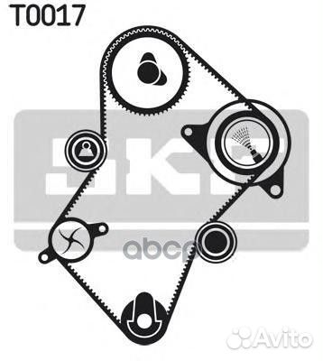 Комплект грм с водяным насосом citroen: berling