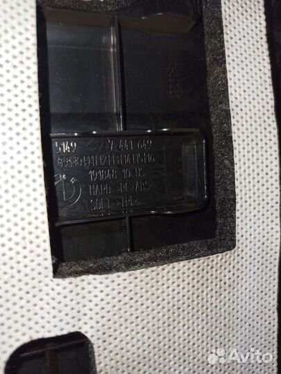 Обивка крышки багажника BMW X5