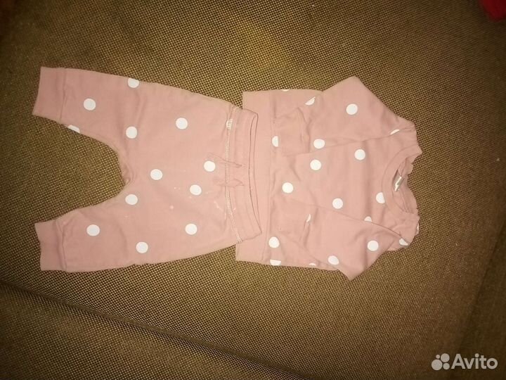 Вещи пакетом на девочку от 0 до 6 7 месяцев