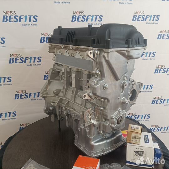 Новый двигатель 1.4л. G4fа Хендай Солярис 20014-20