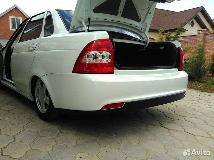 Задний бампер Лада приора 2 седан