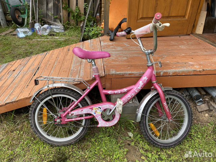 Велосипед для девочки от 5 лет