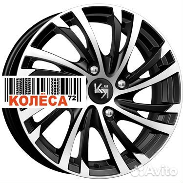 Кик Мейола 6x15 4x100 ET40 Dia60.1 алмаз черный