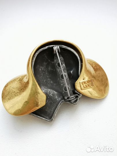 Брошь Дама Dubel Luce