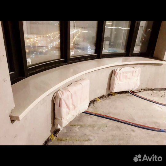 Подоконник из искусственного камня Акрил и Кварц