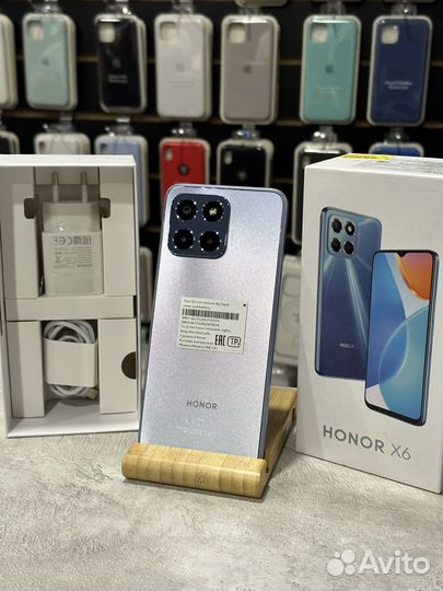 Honor X6 4/64gb Silver Как Новый
