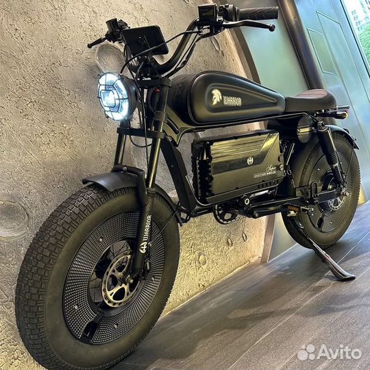 Электровелосипед ретро фетбайк Super Motor E bike