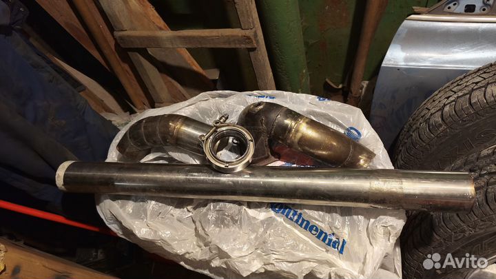 Нержавейка вбанд труба 76мм выхлоп