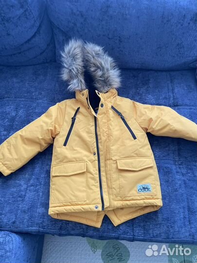 Пуховик детский