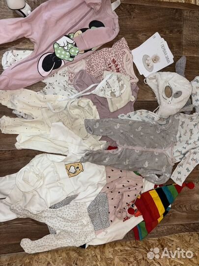 Одежда для девочки пакетом 56 62 68
