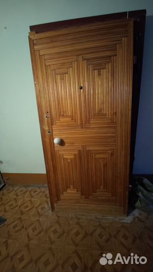 Дверь входная железная бу