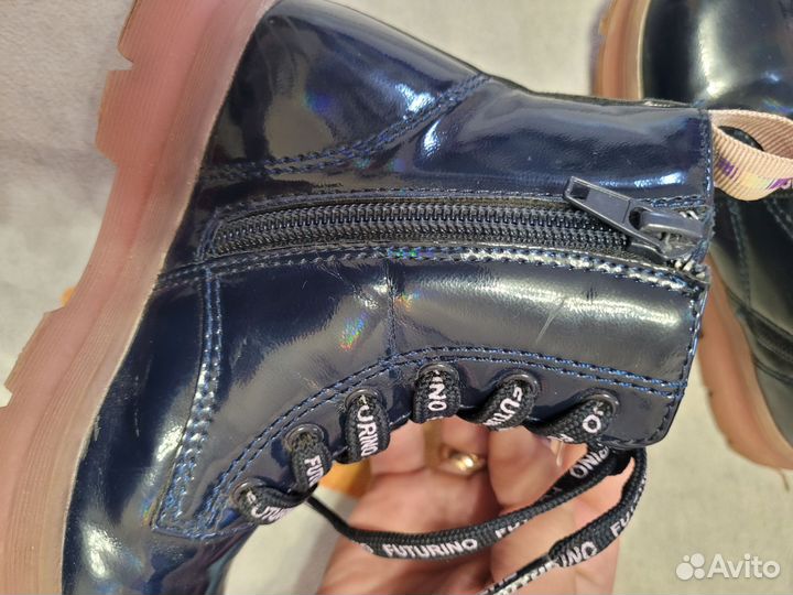 Ботинки демисезонные для девочки 27 размер