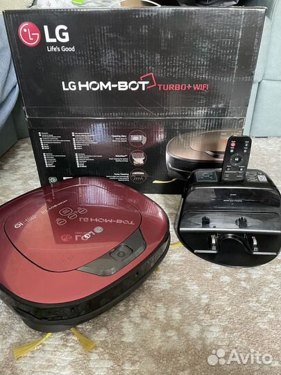 Моющий робот-пылесос LG Hom-bot