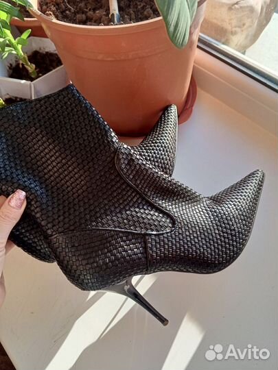 Ботильоны плетеные