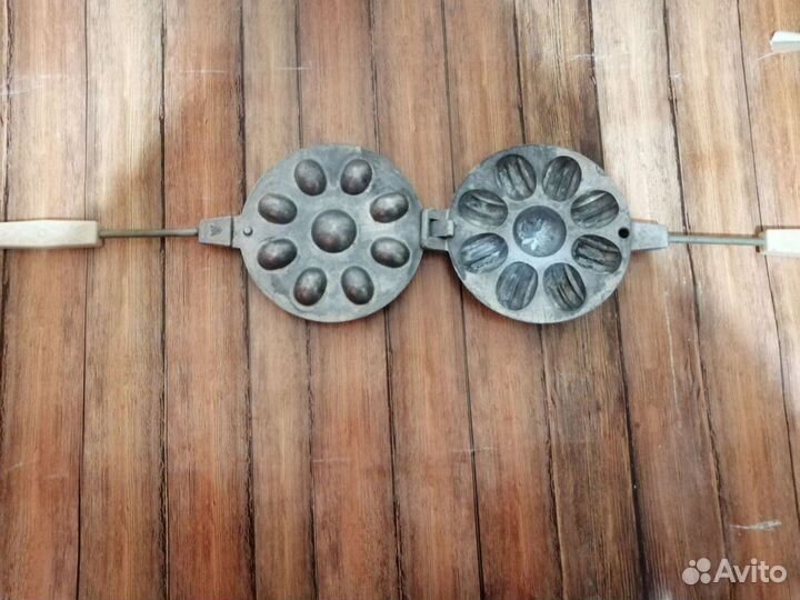 Форма для выпечки Орешки, СССР, разъёмная