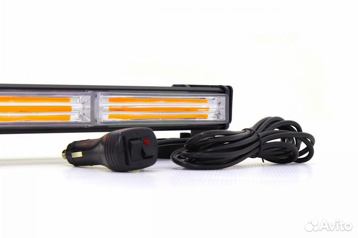 Мигалка светодиодная желтая балка 12 24 вольт