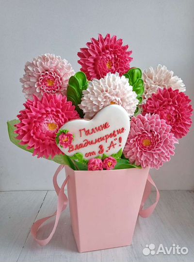 Пряничный букет на заказ. Ручная работа