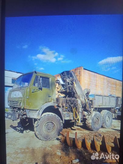 Буровая установка КамАЗ 4310, 1988