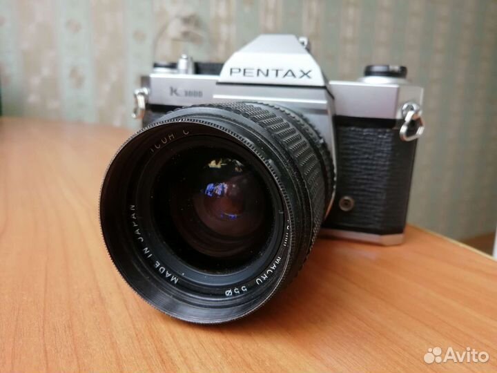Пленочный фотоаппарат pentax К 1000, Зенит Е