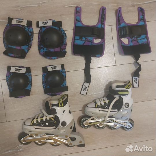 Детские ролики и защита