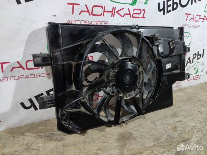 Диффузор с электровентилятором LADA Granta Kalina