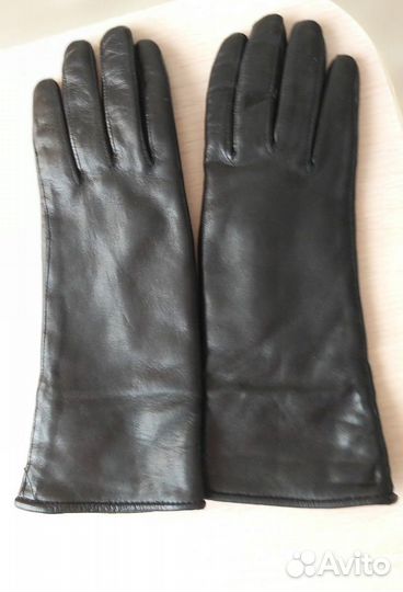 Новые кожаные перчатки vera pelle