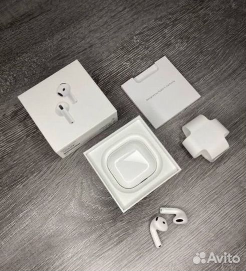 Airpods 4 с шумоподавлением