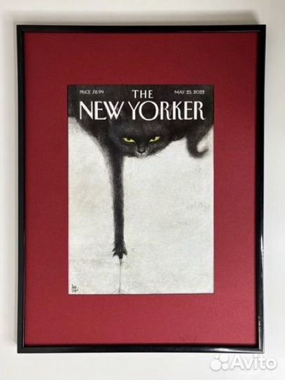 Постеры из обложек журнала The New Yorker