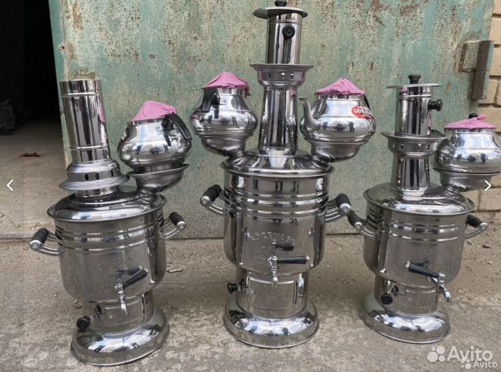 Самовары новые на дровах