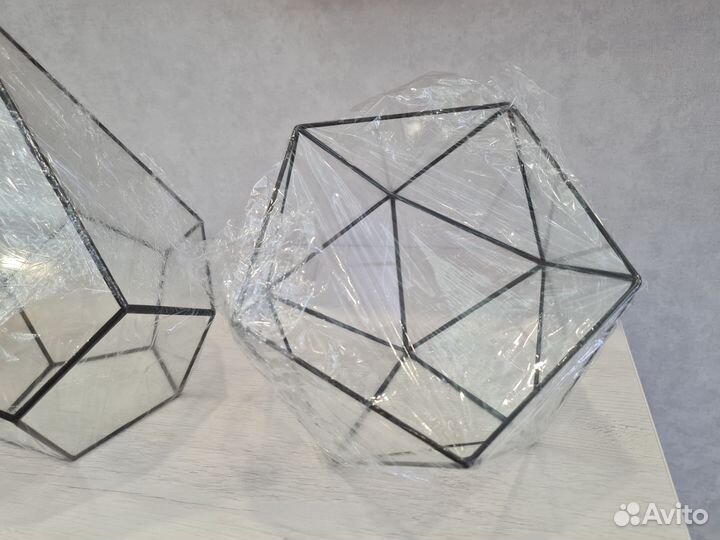 Геометрические формы для флорариумов и моссариумов