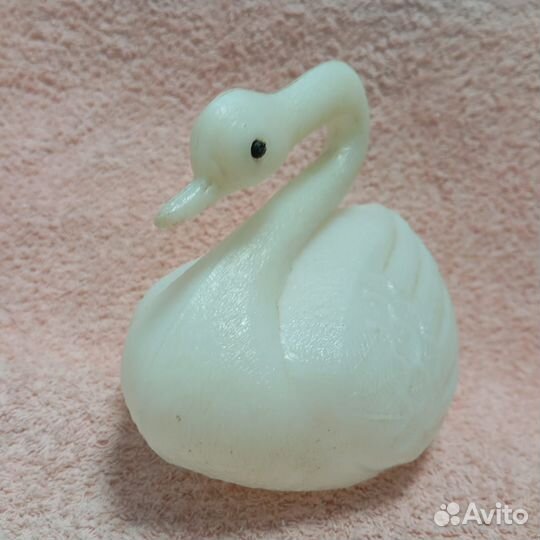 Пластмассовые игрушки СССР Лебедь
