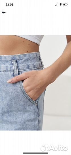 Юбка джинсовая