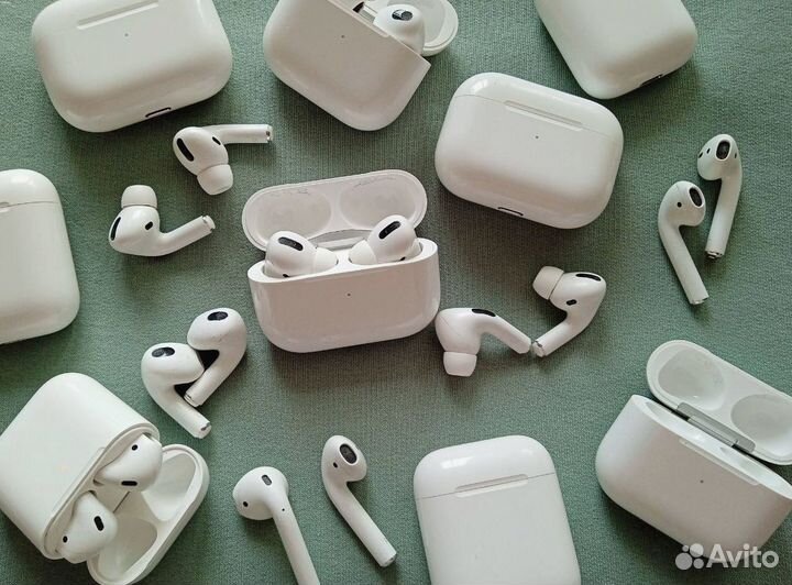 Airpods 2, 3, pro, pro 2 ориг по частям