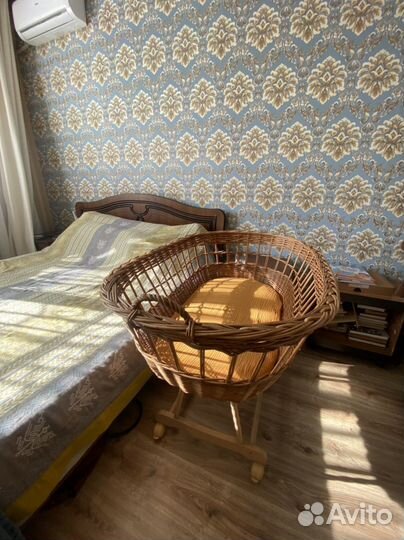 Люлька колыбель плетеная