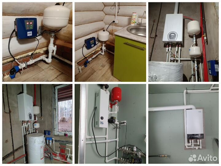 Монтаж отопления под ключ. Сантехник