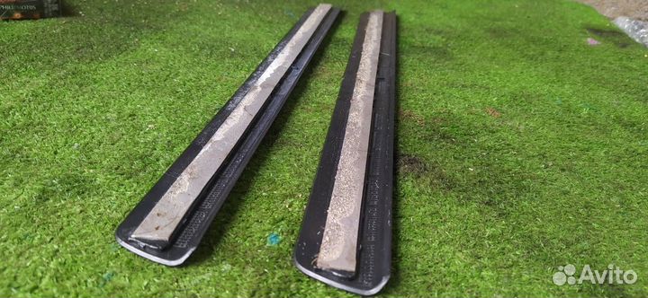 Накладки на порог салона пара передние Volvo V70