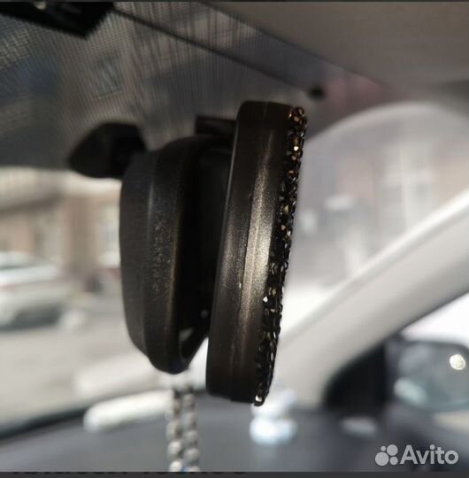 Зеркало заднего вида со стразами