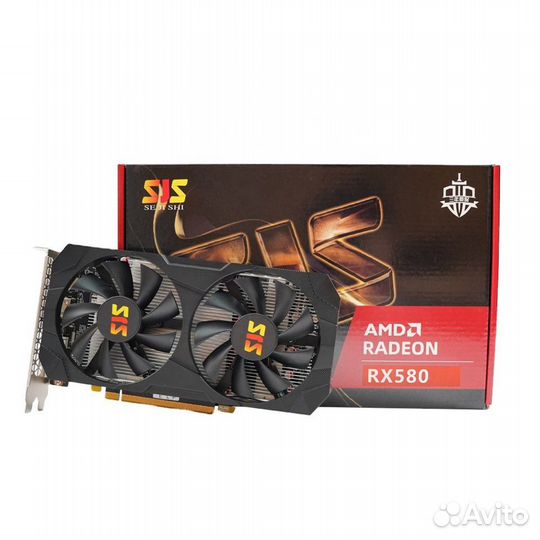 Видеокарта rx580 8gb