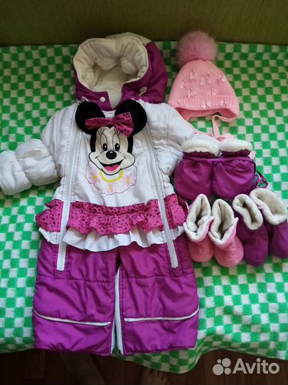 Комбинезон демисезонный 68 74