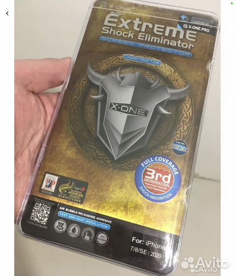 Защитная плёнка X-ONE для iPhone 7/8/SE(2020)