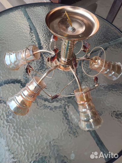 Люстра потолочная подвесная бу