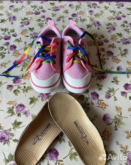 Кеды для девочки 27 размер