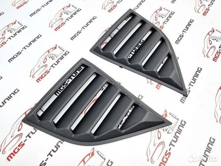 Жабры на задние форточки Dodge Challenger