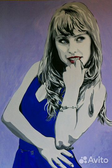 Портреты под заказ Поп-арт