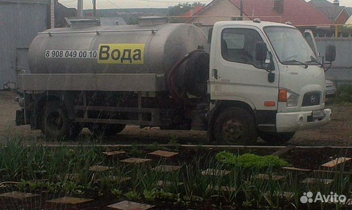 Доставка воды автоцистернами 4-12 м3