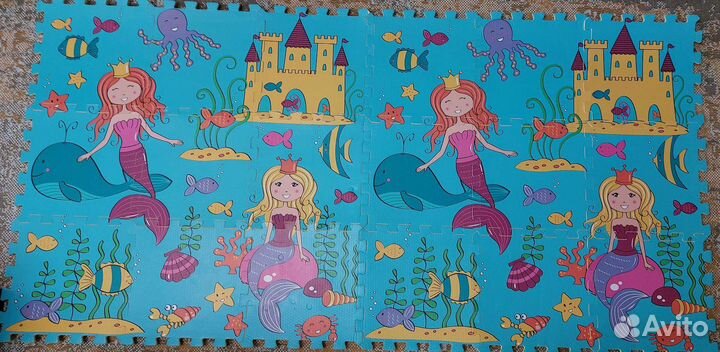 Детский коврик пазл