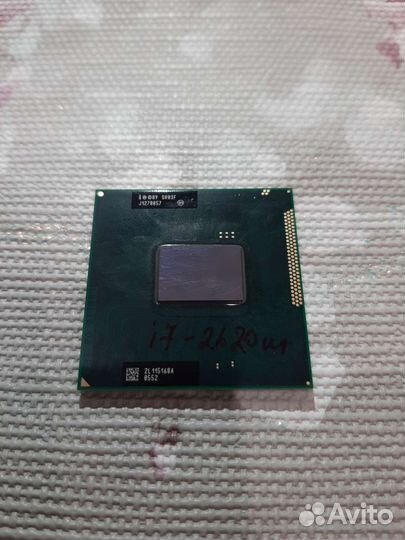 Процессор Core i7-2640m i7-2620m i5-2450m i5-2410m